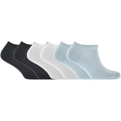 Hugo Boss Hugo 6 Pack Ankle Socks In Blue
