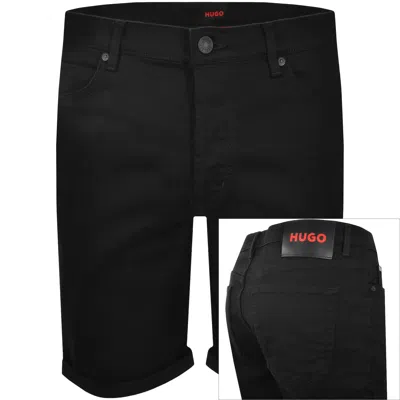 Hugo Boss Hugo 634 Denim Shorts Black