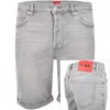 Hugo Boss Hugo 634 Denim Shorts Medium Grey In Gray