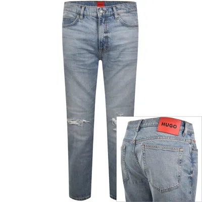 Hugo Boss Hugo 708 Slim Jeans Light Wash Blue