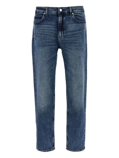 Hugo Boss Hugo 708 Straight-leg Jeans In Blue