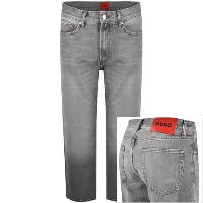 Hugo Boss Hugo 840 Straight Jeans Grey In Gray