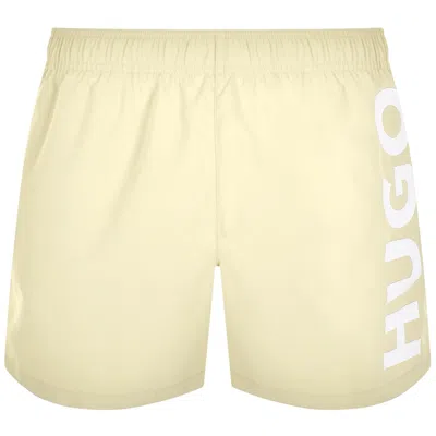 Hugo Boss Hugo Abas Swim Shorts Yellow