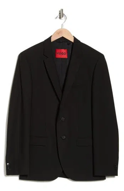 Hugo Boss Hugo Arti Wool Blend Sport In Black