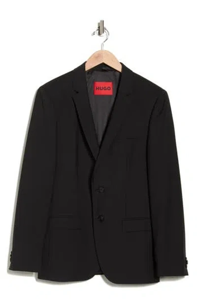 Hugo Boss Hugo Arti Wool Blend Sport Coat In Black