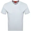 Hugo Boss Hugo Austin Waffle T Shirt Grey
