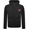 Hugo Boss Hugo Baro Padded Jacket Black In Black