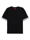 Hugo Boss Boss Basic Cotton T-shirt In Black