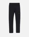 Hugo Boss Hugo Black Cotton Jogger Pant In Black