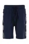 Hugo Boss Bermuda Cotton Elastic Waistband Shorts