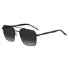 Hugo Boss Square-frame Sunglasses In Black