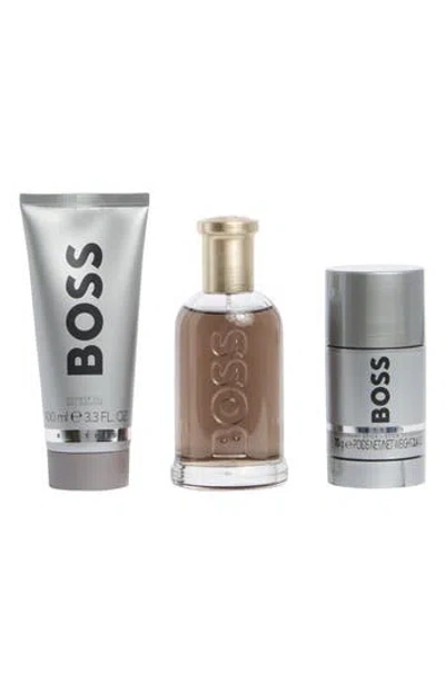 Hugo Boss Hugo Bottled Eau De Parfum Set In Transparent
