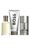 Hugo Boss Hugo Bottled Eau De Toilette 3-piece Fragrance Set