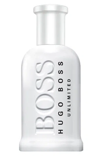 Hugo Boss Hugo Bottled Unlimited Eau De Toilette For Men In Transparent