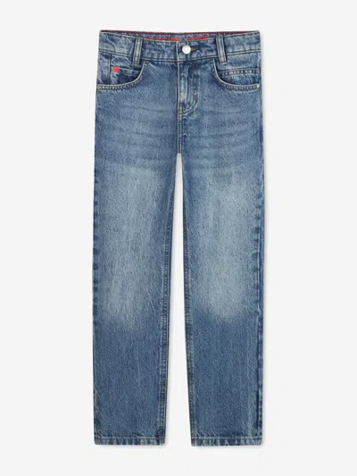 HUGO BOSS HUGO BOYS REGULAR FIT DENIM JEANS