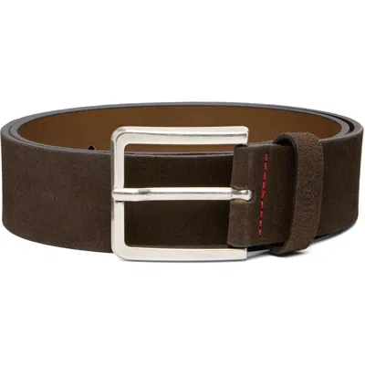 Hugo Boss Hugo Brown Pin Buckle Belt