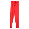 Hugo Boss Hugo By  Drawstring Pants In Red Polyester In Red