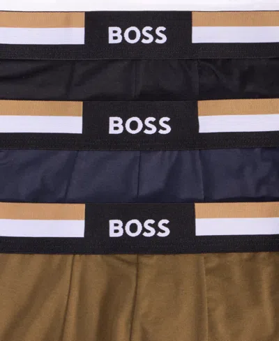 Hugo Boss Hugo By  Men's 3pk. Logo Motion Trunks