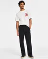 Hugo Boss Hugo By  Men's Baggy-fit Casual Trousers In Black