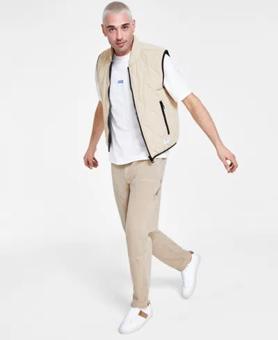 Hugo Boss Hugo By  Men's Tapered-fit Pants In Medium Beige