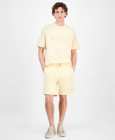 HUGO BOSS HUGO BY HUGO BOSS MEN'S DINKOE COTTON SHORTS