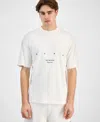 Hugo Boss Hugo Duwrite T Shirt White In Natural