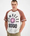Hugo Boss Happy Hugo Print Loose-fit T-shirt In Wht