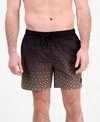 Hugo Boss Monogram-print Swim Shorts