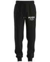 Hugo Boss Hugo By  Men's Loose-fit Logo Pants In Black