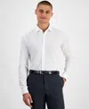 Hugo Boss Koey Slim Fit Dress Shirt In White