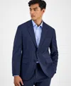 Hugo Boss Hugo By  Men's Modern-fit Solid Wool-blend Suit Separate Jacket In Blue