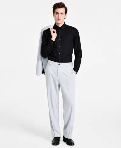 Hugo Boss Hugo By  Men's Modern-fit Suit Pants In Light Grey