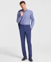 Hugo Boss Hugo By  Men's Modern-fit Windowpane Check Suit Pants In Dark Blue