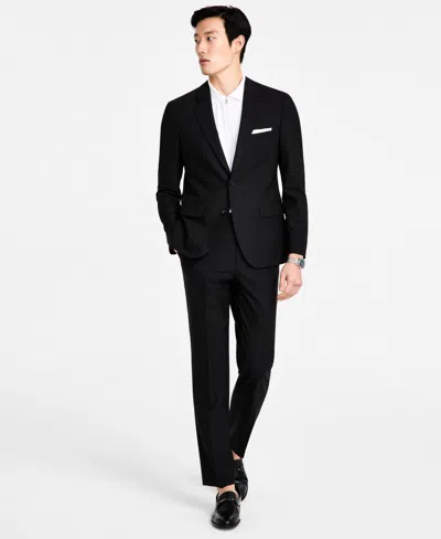 Hugo Boss Hugo By  Men's Modern-fit Wool Blend Suit In Black