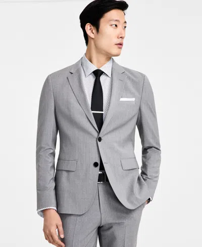 Hugo Boss Hugo By  Men's Modern-fit Wool Blend Suit Jacket In Grey