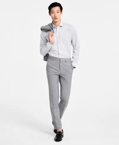 Hugo Boss Hugo By  Men's Modern-fit Wool Blend Suit Pants In Grey