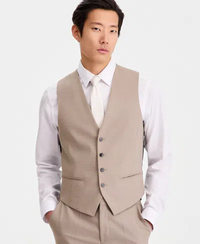 Hugo Boss Hugo By  Men's Modern-fit Suit Vest In Neutral