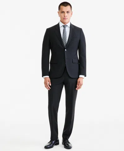 Hugo Boss Hugo By  Men's Modern-fit Wool Blend Suit In Black