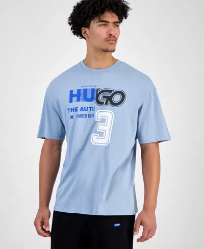 Hugo Boss Hugo By  Men's Racing Logo Graphic T-shirt