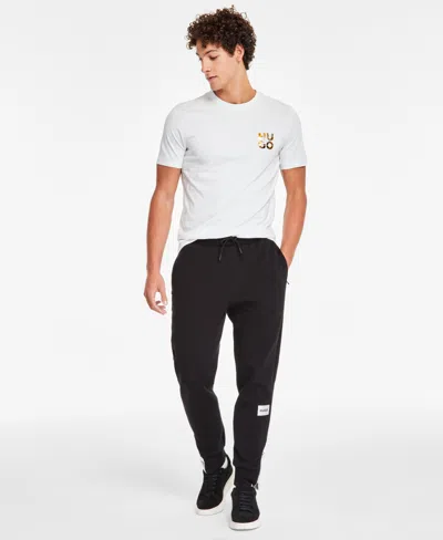 Hugo Boss Hugo By  Men's Regular-fit Logo Graphic T-shirt In Natural