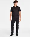 Hugo Boss Hugo By  Men's Regular-fit Polo Shirt In Black