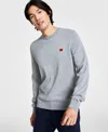 Hugo Boss Hugo By  Men's San Cassius Logo Sweater, Created For Macy's In Dark Green
