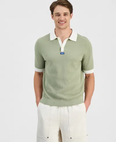 Hugo Boss Hugo By  Men's Siablo Polo Shirt In Green