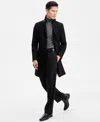 Hugo Boss Hugo By  Men's Slim-fit Wool Cashmere Overcoat In Black