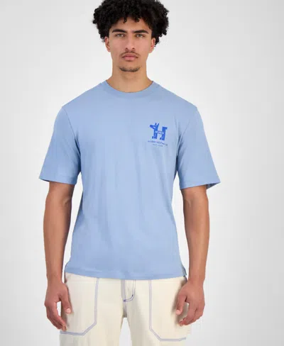 Hugo Boss Hugo By  Men's Solar Eclipse Tour Logo Graphic T-shirt In Blue