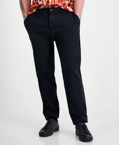 Hugo Boss Hugo By  Men's Tapered-fit Chino Pants In Black