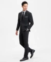 Hugo Boss Hugo By  Mens Modern Fit Pinstripe Suit Separates In Black