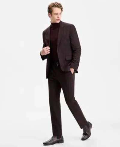 HUGO BOSS HUGO BY HUGO BOSS MENS MODERN FIT PLAID SUIT SEPARATES