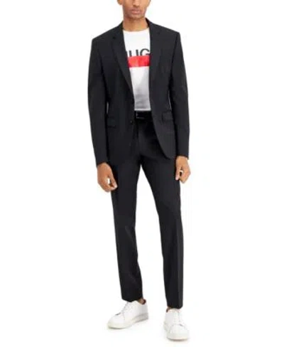 Hugo Boss Boss Mens Modern Fit Suit Wool Separates In Dark Blue