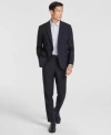Hugo Boss Hugo By  Mens Modern Fit Wool Blend Suit In Dark Gray